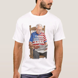 T-Shirt zum 4. Juli mit Stolz auf die 3. Generatio