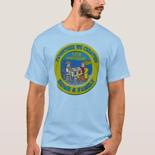 T - Shirt zum 50. Hochzeitstag (Vorderseite)