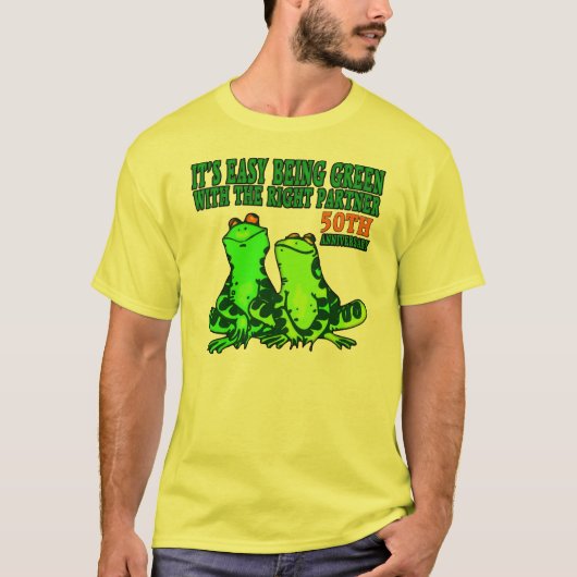 T - Shirt zum 50. Hochzeitstag (Vorderseite)