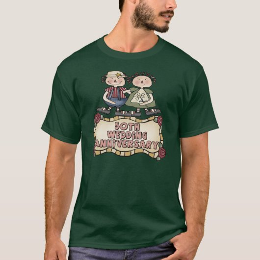 T - Shirt zum 50. Hochzeitstag (Vorderseite)