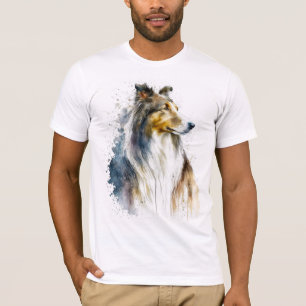 T - Shirt zum Anmalen von Sheltie