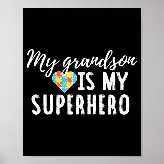 T-Shirt zum Au-Bewusstsein für Oma oder Opa Poster (Vorne)