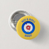 T - Shirt zum Aufschütten und Rollen Button (Vorne & Hinten)