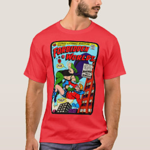 T-Shirt zum Comic "Forbidden Worlds" aus den 1960e