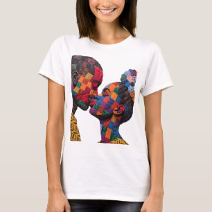 T-Shirt zum Feiern der Kunst des Quiltens