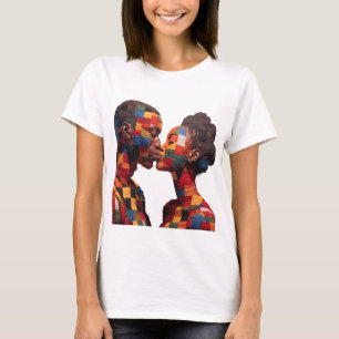 T-Shirt zum Feiern der Kunst des Quiltens