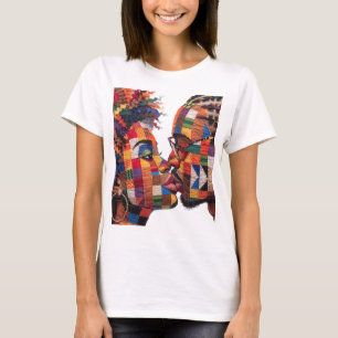 T-Shirt zum Feiern der Kunst des Quiltens