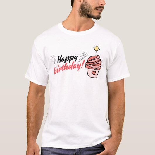 T - Shirt zum Geburtstag (Vorderseite)