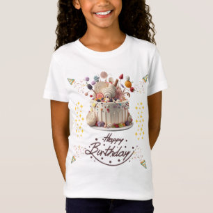 T - Shirt zum Geburtstag von Mädchen
