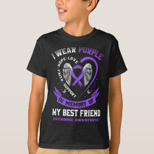 T-Shirt zum Gedenken an den besten Freund im Geden