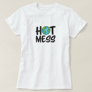T - Shirt zum Klimawandel in der Erdatmosphäre