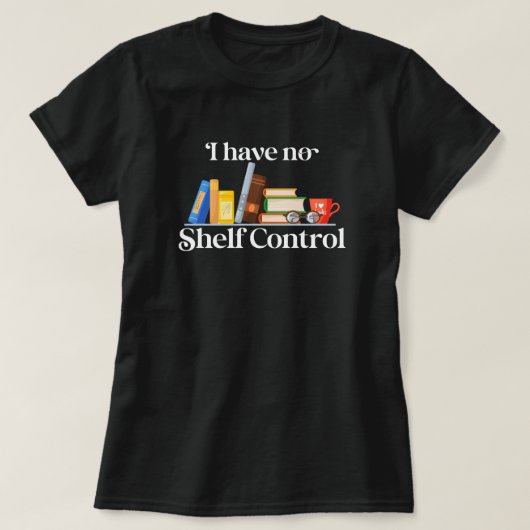 T - Shirt zum Lesen von Büchern (Design vorne)