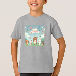 T - Shirt zum niedlichen glücklichen Arbeitstag