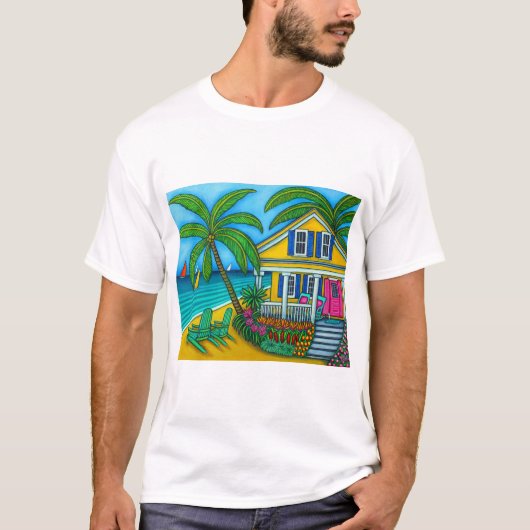 T - Shirt zum Paradies (Vorderseite)