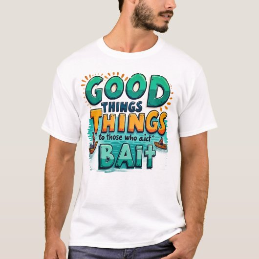 T-Shirt zum Positiven Fangen (Vorderseite)