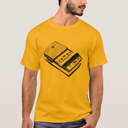 T-Shirt zum Retro-Illustrationsband (Vorderseite)