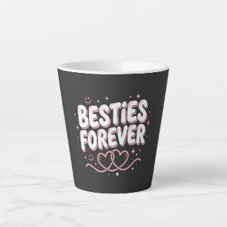 T-Shirt zum Tag des besten Freundes: Retro-Besties Milchtasse