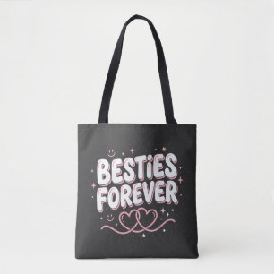 T-Shirt zum Tag des besten Freundes: Retro-Besties Tasche