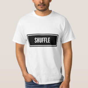 T - Shirt zum Tanzen mit Schwarzweiß-Shuffle