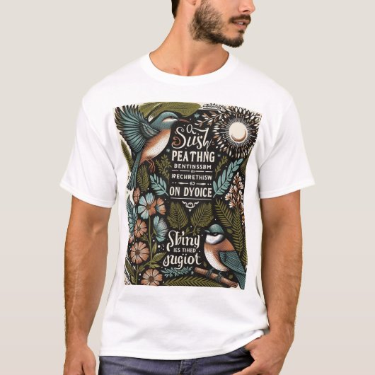 T - Shirt zum Thema Natur (Vorderseite)