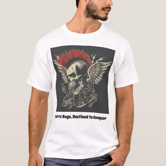 T - Shirt zum Tode von Metallen für Männer (Vorderseite)