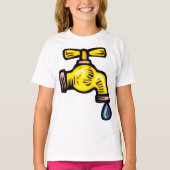 T - Shirt zum Tropfen von Faucet Girls (Vorderseite)