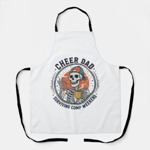 T-Shirt zum Überleben des Wettbewerbswochenendes f Schürze