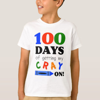 T - Shirt, zum von 100 Tagen des Kindergartens zu T-Shirt