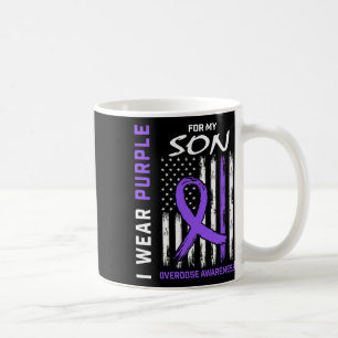 T-Shirt zur Beendigung des Überdosierungsbewusstse Kaffeetasse