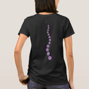 T-Shirt zur Blume von Scoliose
