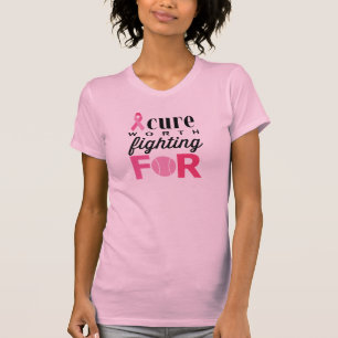 T-Shirt zur Brustkrebsaufklärung