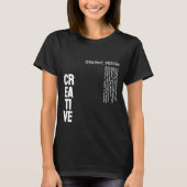 T - Shirt zur Definition von kreativem Design (Vorderseite)