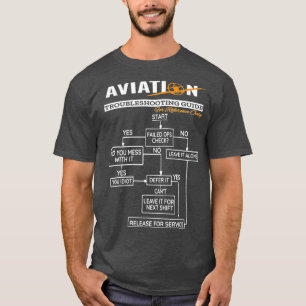 T-Shirt zur Fehlerbehebung bei Piloten
