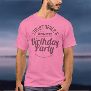 T-Shirt zur Feier eines Geburtstags für Männer