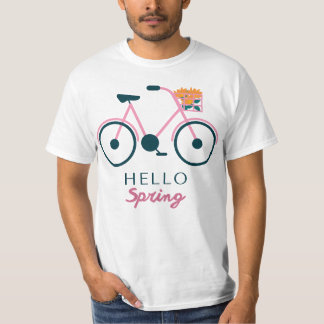 T - Shirt zur Gestaltung der Fahrradfeder