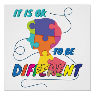 T-Shirt zur Sensibilisierung für Autismus Adhd S Poster