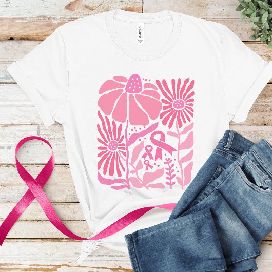 T - Shirt zur Sensibilisierung für Blumenkrebs