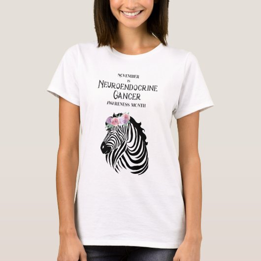 T - Shirt zur Sensibilisierung für Neuroendokriner (Vorderseite)