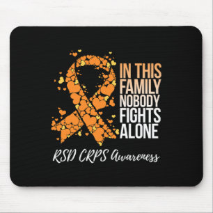 T-Shirt zur Unterstützung der Familie Rsd Crps Mousepad