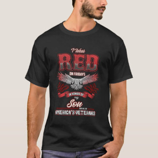 T-Shirt zur Unterstützung militärischer Söhne am R