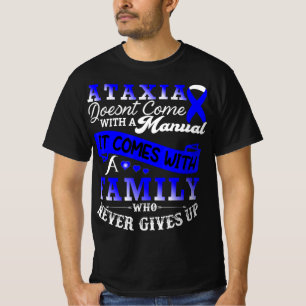 T - Shirt zur Unterstützung von Ataxie-Sensibilisi