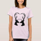 T - SHIRT ZWEI SCHWARZDECKE (Vorderseite)