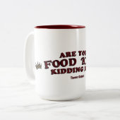 T-Shirt Zweifarbige Tasse (Vorderseite Links)