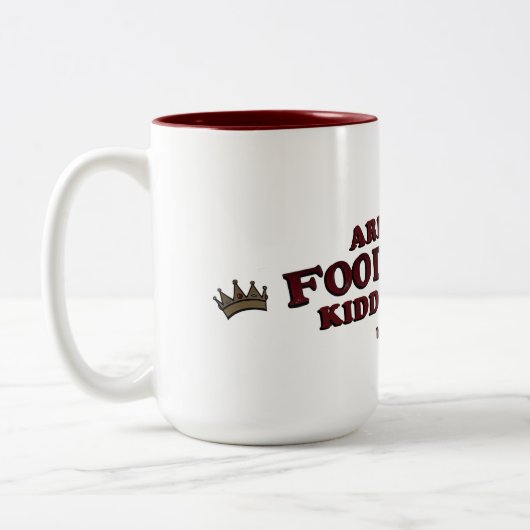 T-Shirt Zweifarbige Tasse (Links)