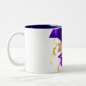 T-Shirt Zweifarbige Tasse (Links)