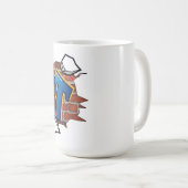 T-ShirtBART" Urban Graffiti Art - Breaking Through Kaffeetasse (VorderseiteRechts)