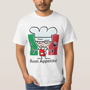 T - Shirtgeschenk für italienische Kochsköche T-Shirt