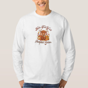 T-ShirtHallo Herbst ihr alle Kürbis-Saison Highlan T-Shirt