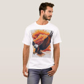 T-ShirtMajestic Eagle Graphic T - Shirt - Bold und (Vorne ganz)