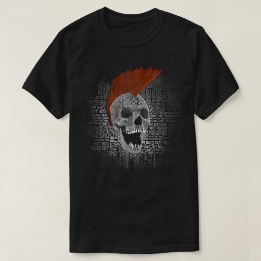 T-ShirtPunk ist nicht tot T-Shirt (Design vorne)